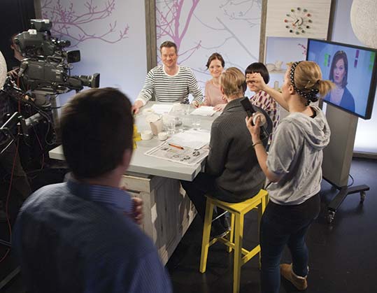 Min morgon - studion