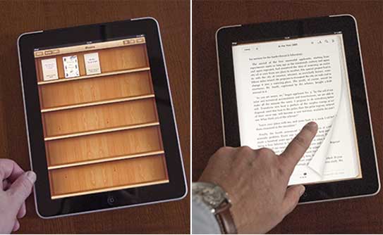 L&auml;splattor: Apples Ipad