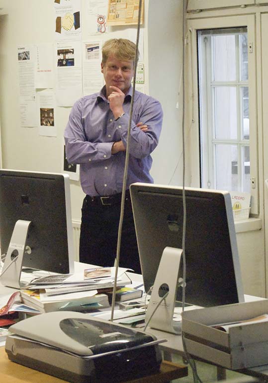 Peter Rolin på Sveps.