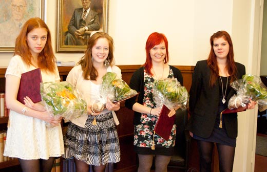 Vinnarna i Arvid Mörne tävlingen